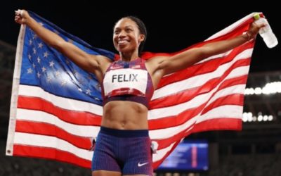 Allyson Felix Wins 10 Medals, Becomes Most Decorated Female Track and Field Athlete in Olympic History